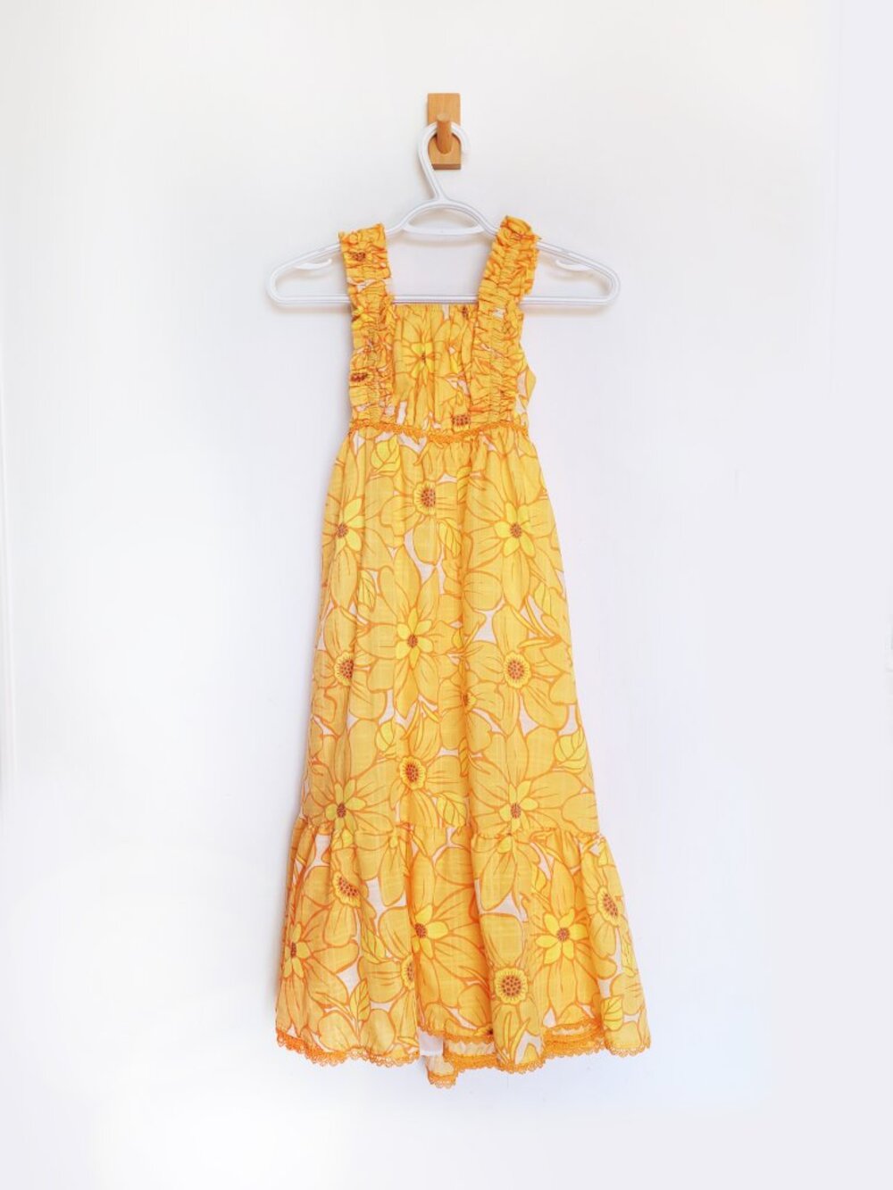 Rachel Zoe Bohemian Sunflower Maxi Dress for Girls - Size 8